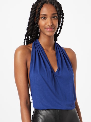 NU-IN Top in Blauw: voorkant