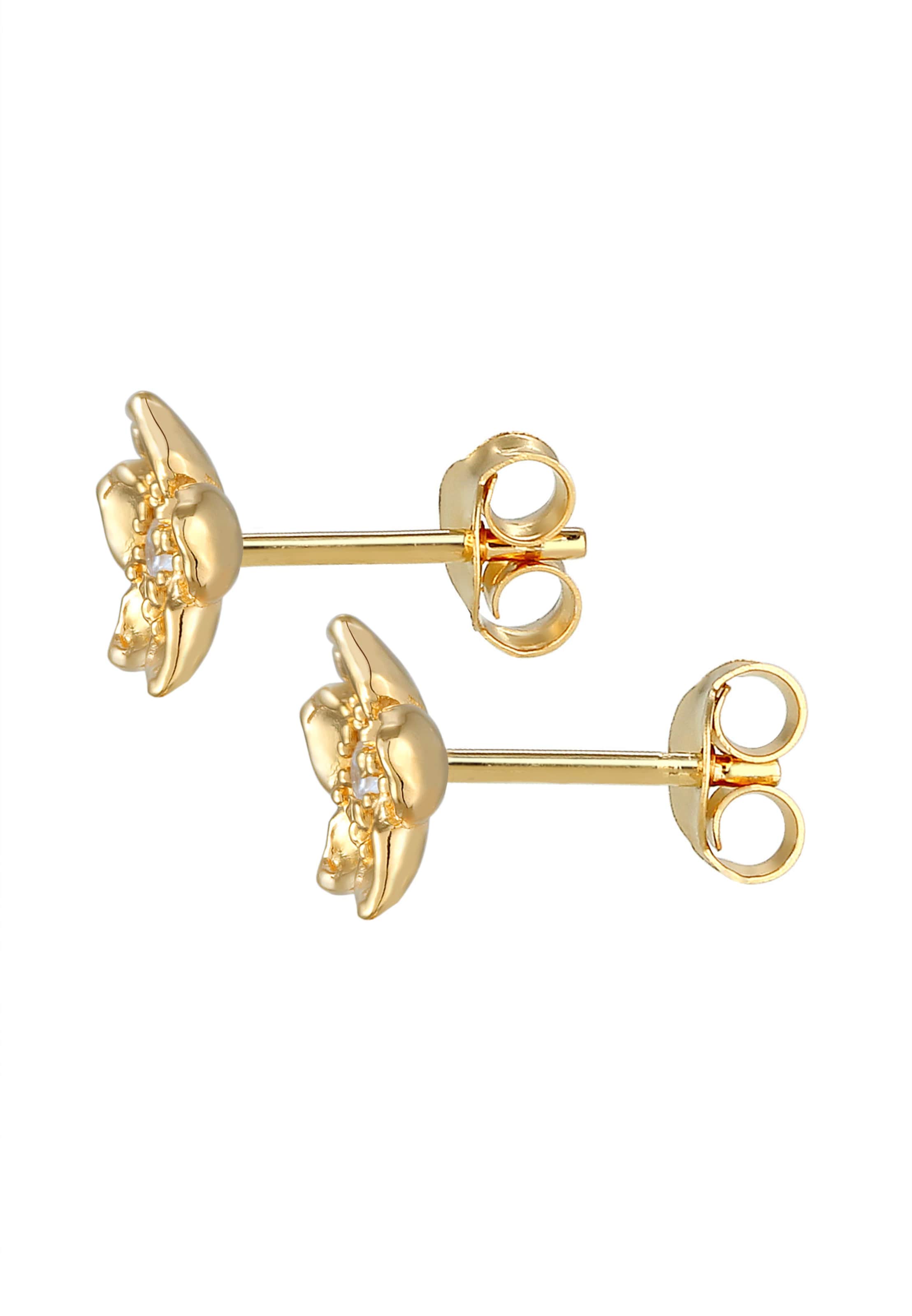 ELLI Earrings 'Blume' in Gold