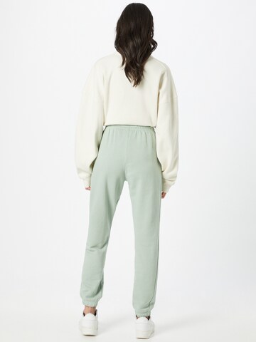 WEEKDAY Tapered Broek 'Amaze' in Groen