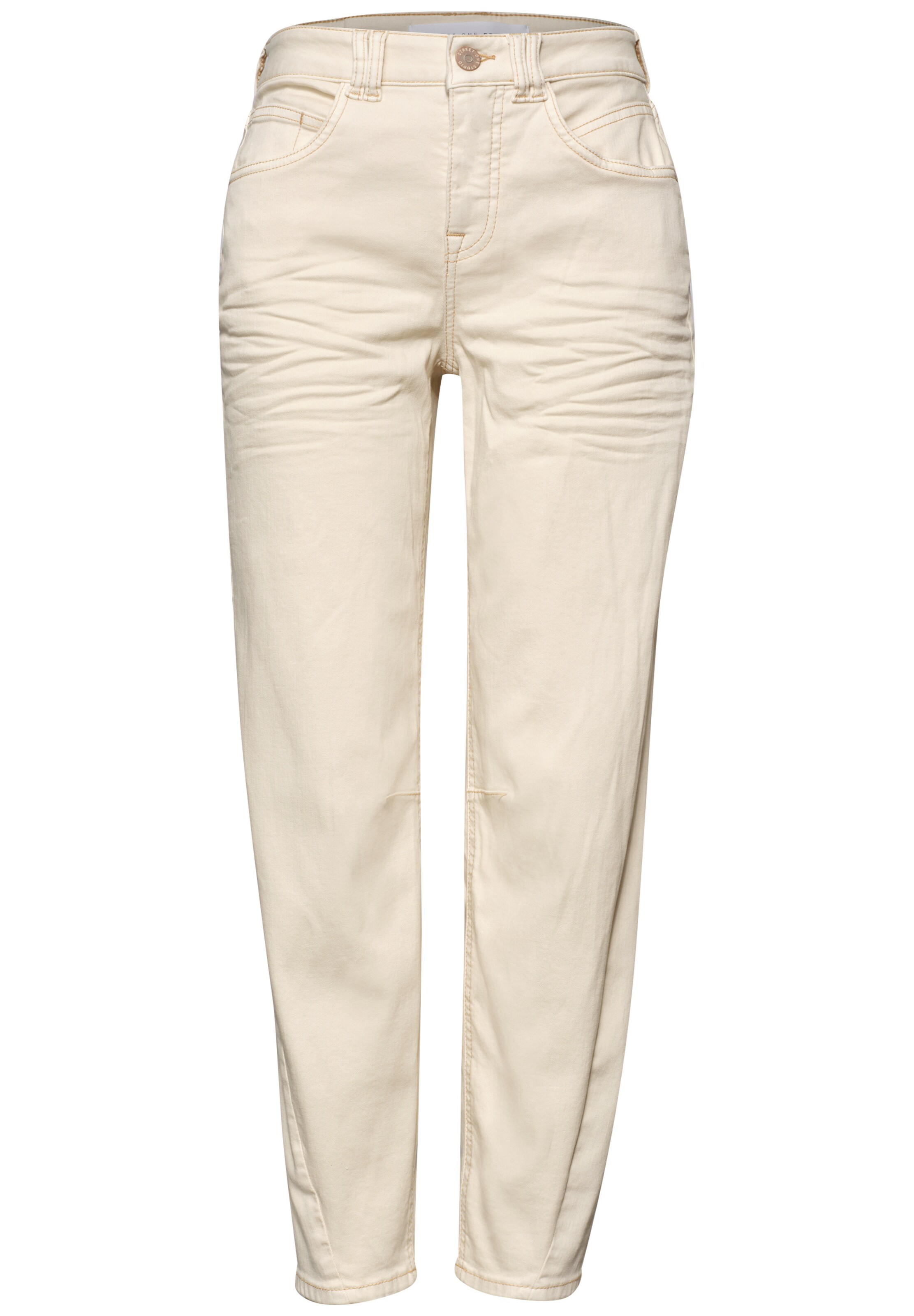 Street One Studio Loose fit Jeans in Beige: front