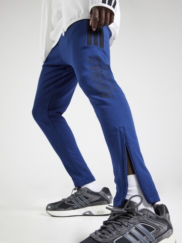 Coupe slim Pantalon de sport 'TIRO' ADIDAS SPORTSWEAR en bleu