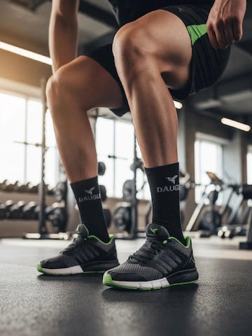 Șosete sport 'DAUGLE Athletic Training Socks' de la DAUGLE pe negru