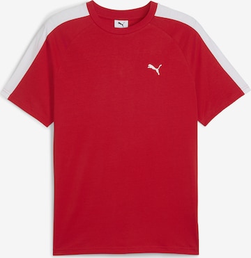 PUMA Shirt 'T7' in Red: front