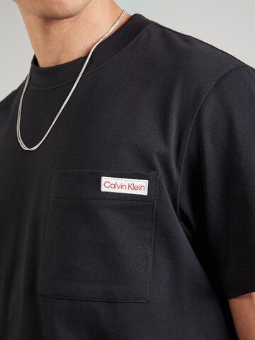 Calvin Klein Jeans - regular Camiseta en negro