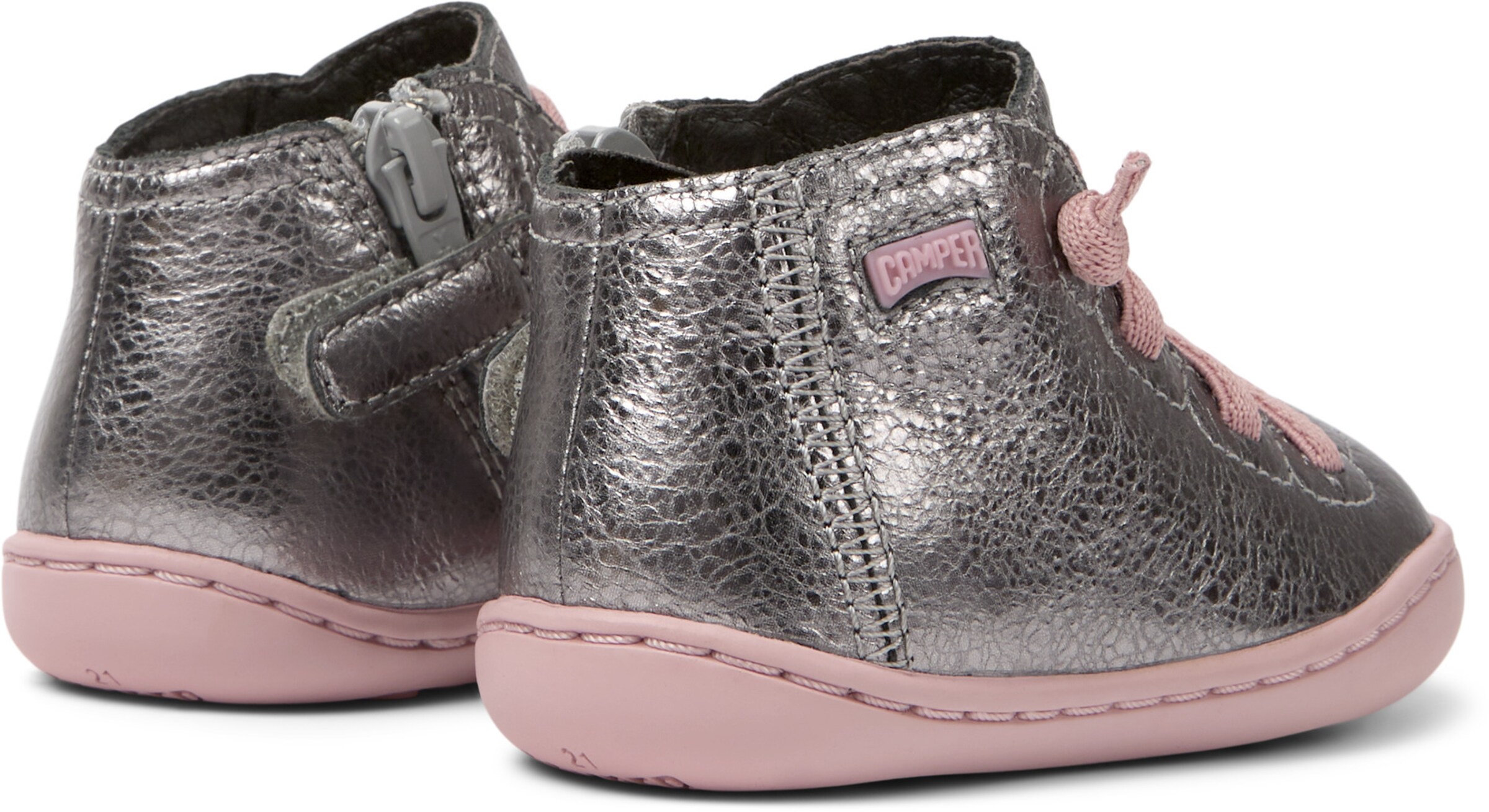 Baskets 'Peu Cami' CAMPER en argent