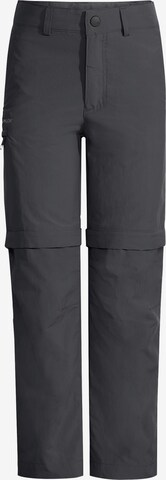 VAUDE Workout Pants in Grey: front