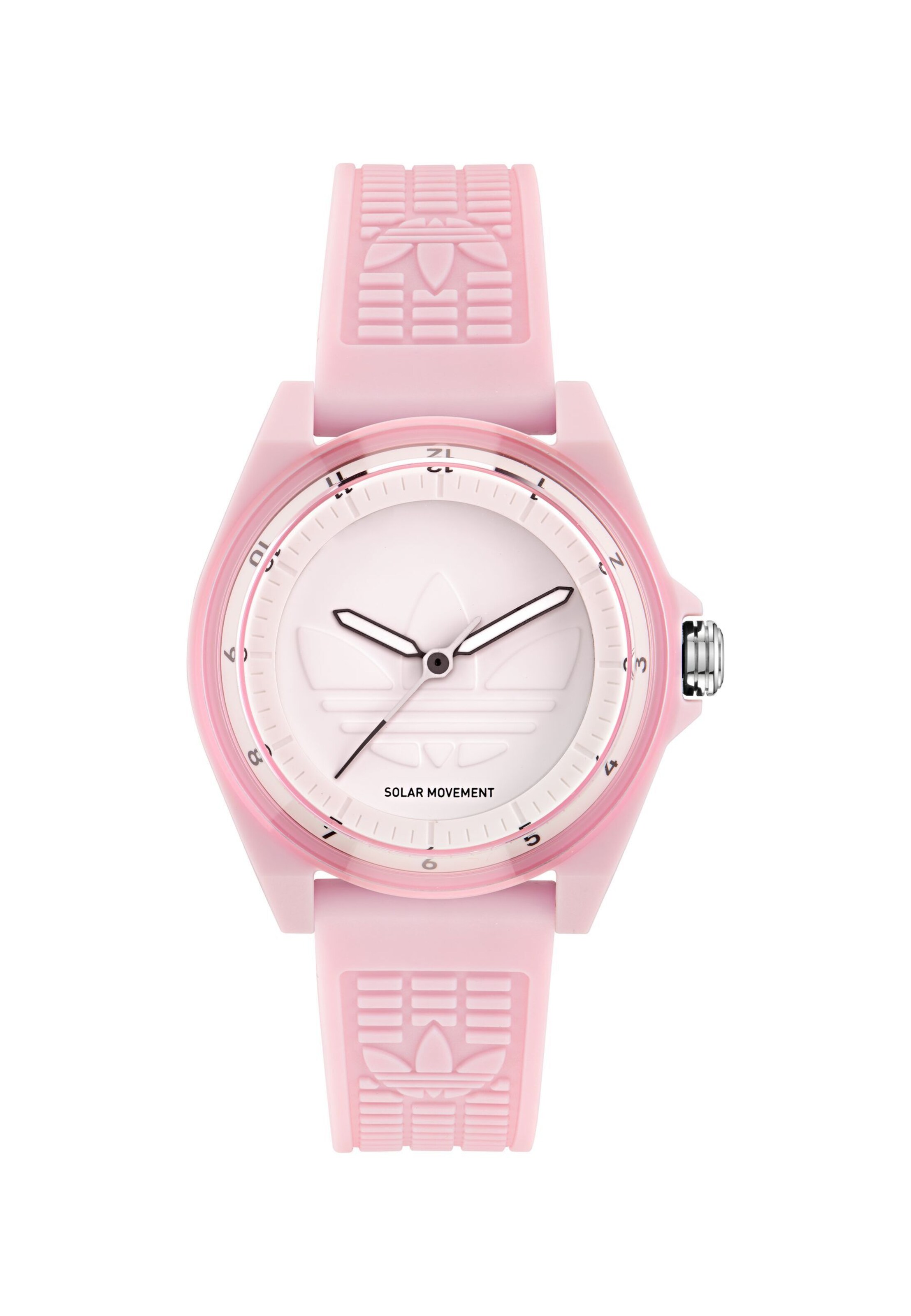 ADIDAS ORIGINALS Analoog horloge 'Project Four Solar' in Roze: voorkant