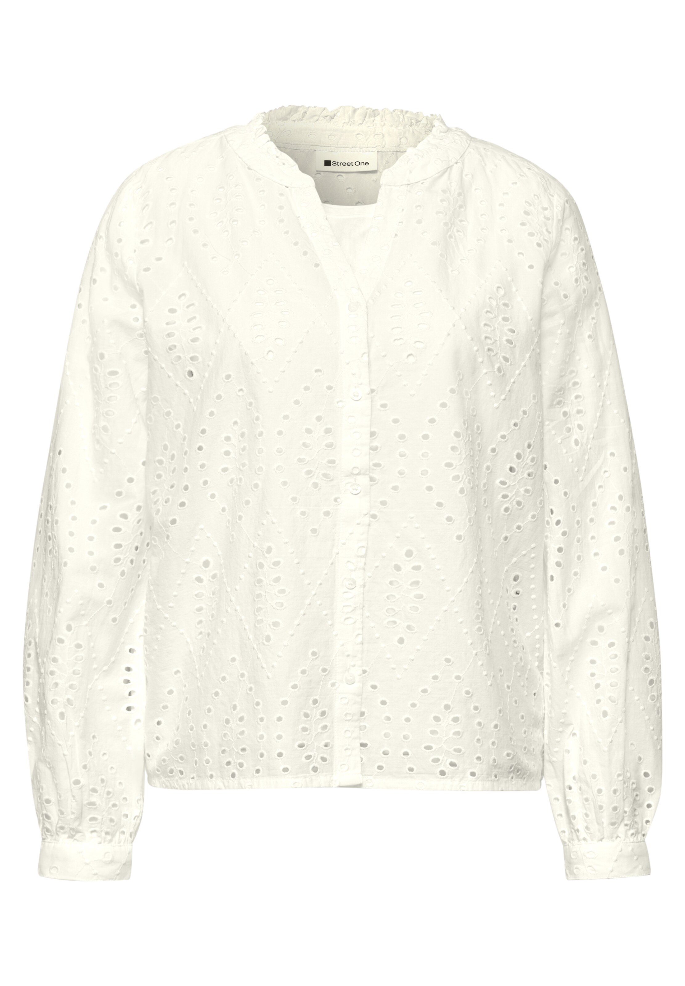 STREET ONE Bluse in Weiß: Vorderseite