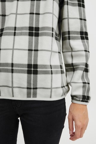 Oxmo Fleece Jacket 'CHINNE' in Grey
