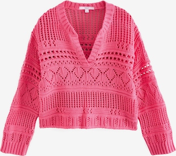 Next Sweater in Pink: front