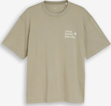 TOM TAILOR DENIM T-Shirt in Grün: Vorderseite