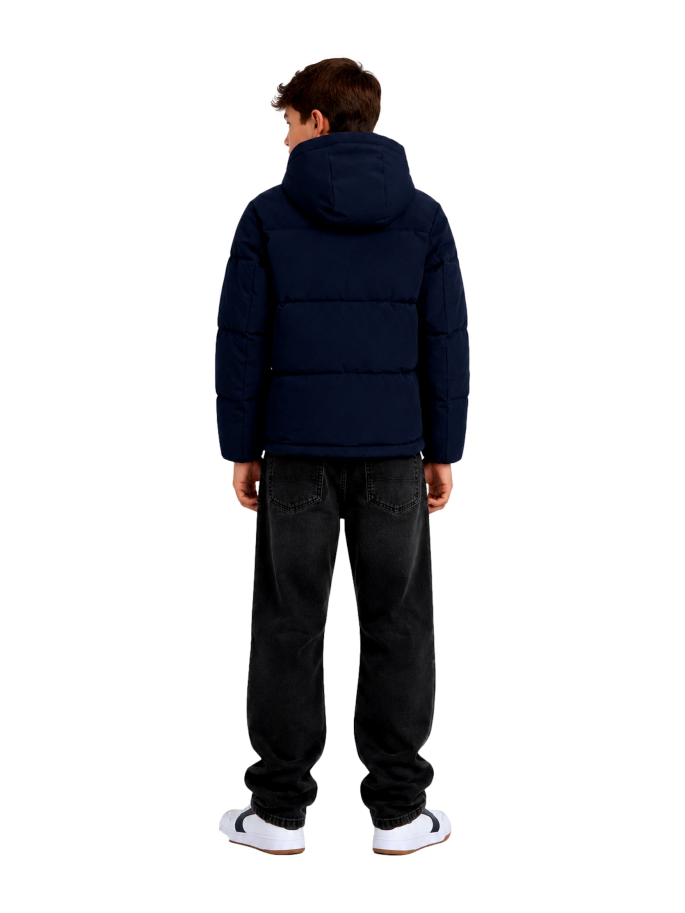 Jack & Jones Junior Winterjas 'Galaxy' in Blauw