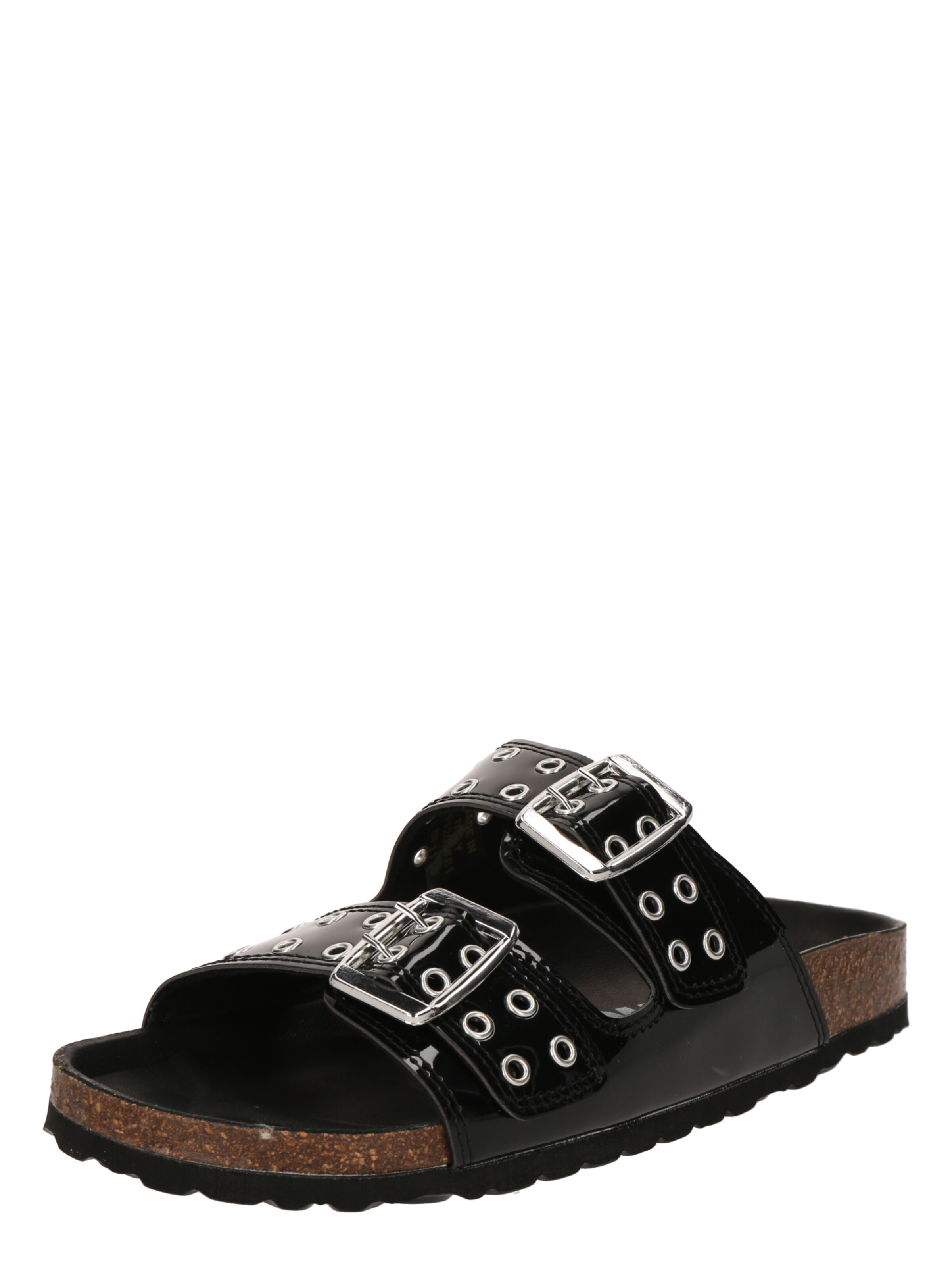 Bianco - Zapatos abiertos 'MIAMI' en negro: frente