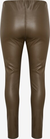 SOAKED IN LUXURY - Skinny Leggings 'Kaylee' en marrón