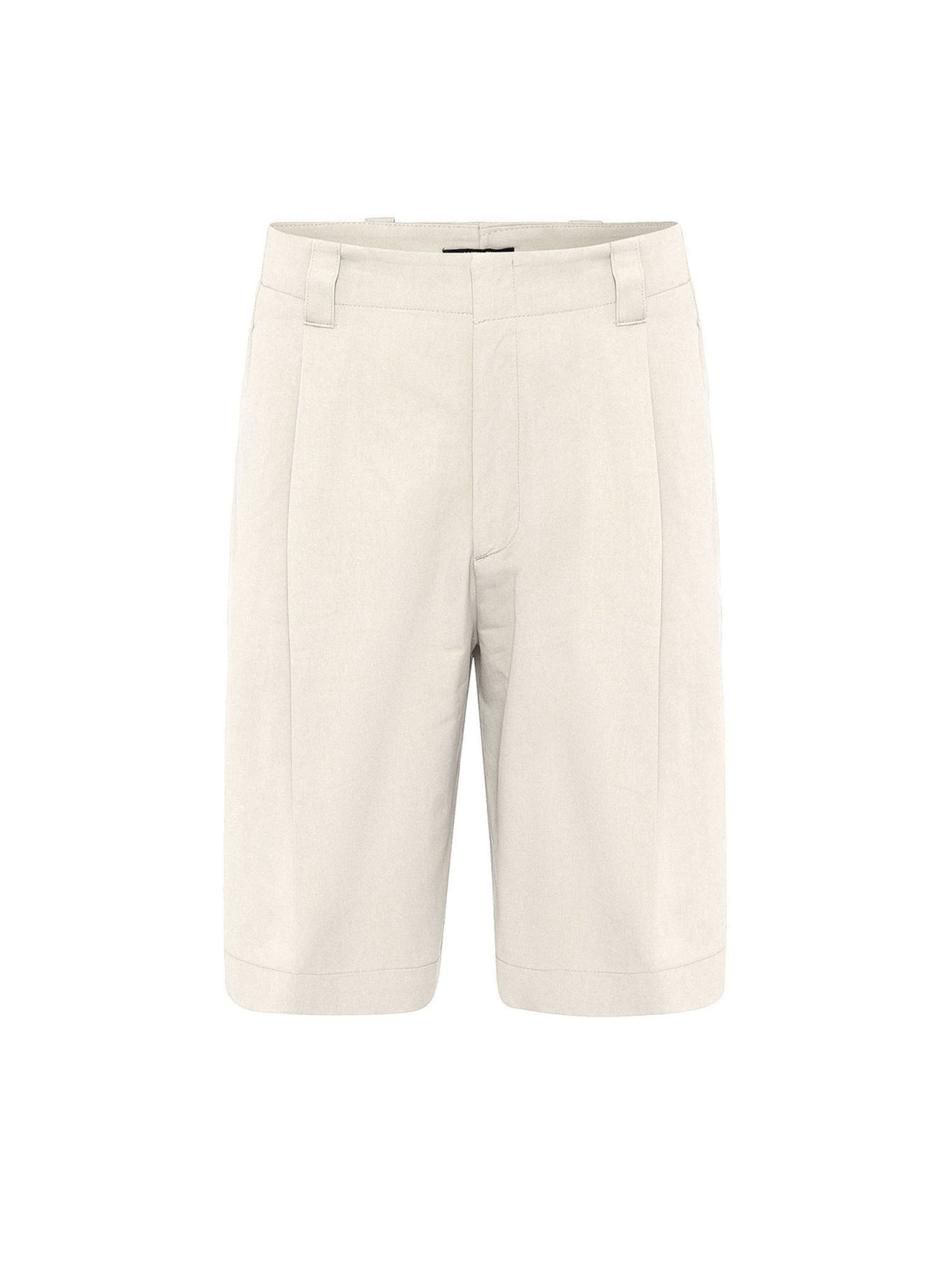 Antioch regular Παντελόνι πλισέ σε μπεζ: μπροστά