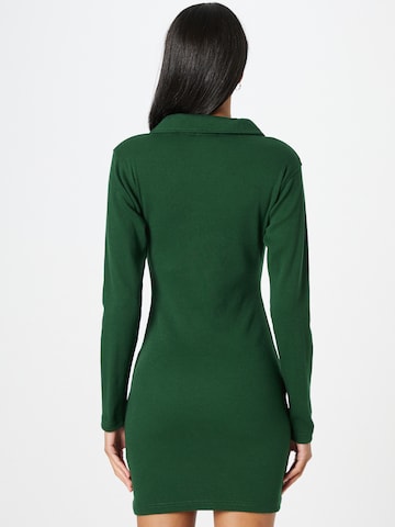 Nasty Gal Pletené šaty - Zelená