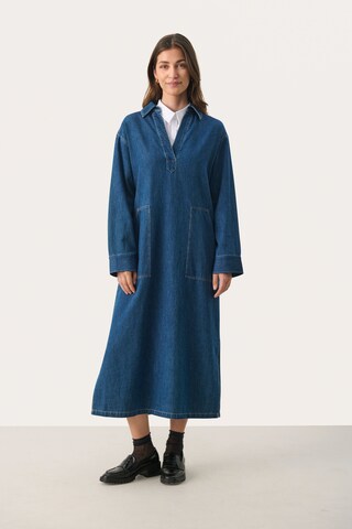 Part Two Shirt dress 'Lolla' in Blue