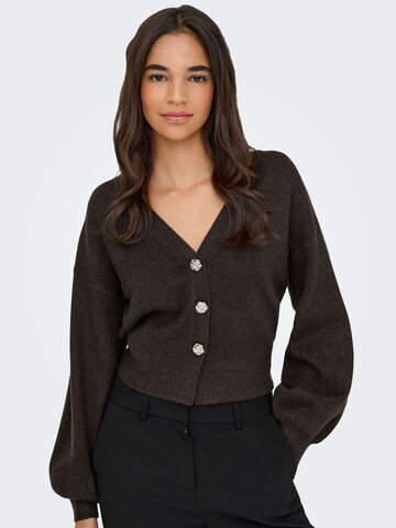 ONLY Knit Cardigan 'ONLIBI' in Brown