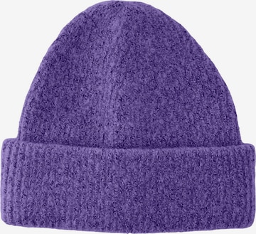 Bonnet 'PCPyron' PIECES en violet : devant
