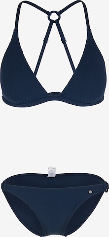 s.Oliver Triangel Bikini in Blauw: voorkant