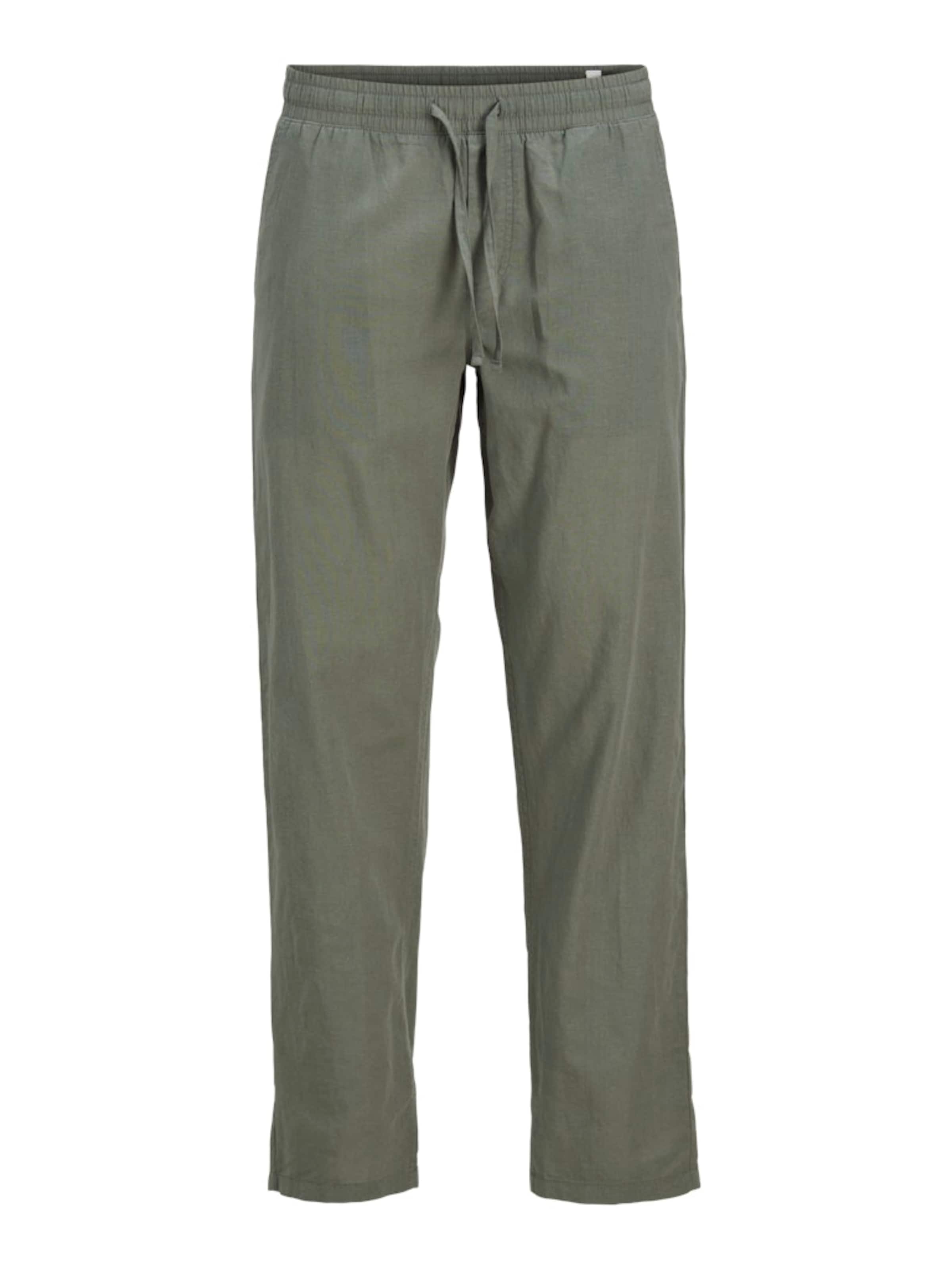 JACK & JONES Trousers 'JPSTKane JJSummer' in Green: front