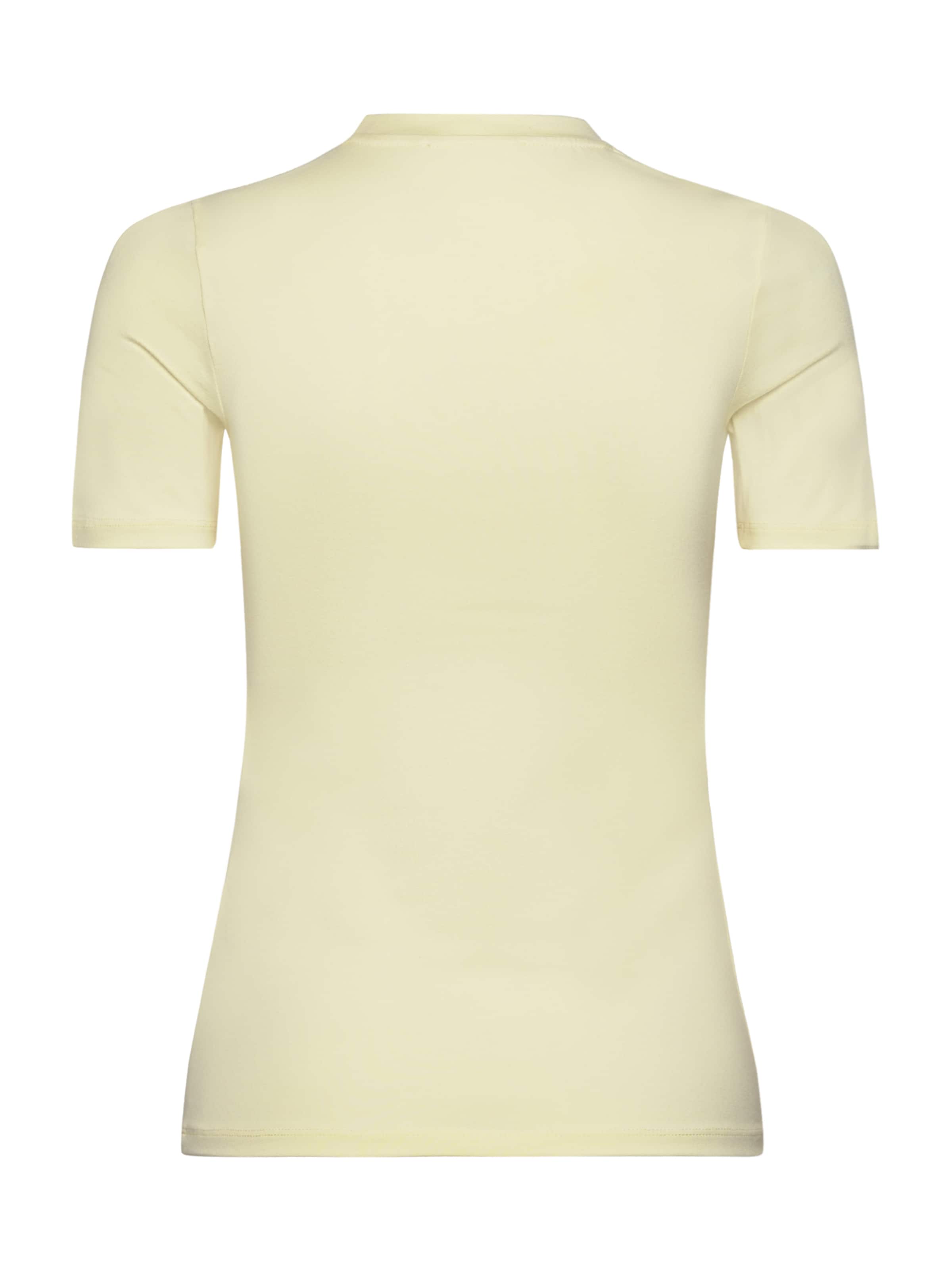 rosemunde - Camiseta 'Nanna' en amarillo: atrás