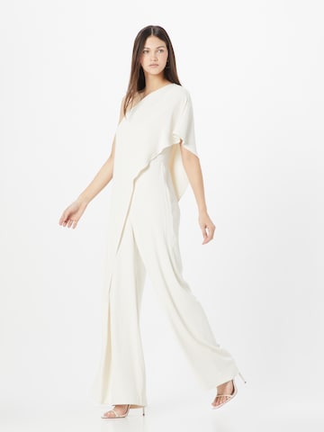 Tuta jumpsuit 'APRIL' di Lauren Ralph Lauren in beige