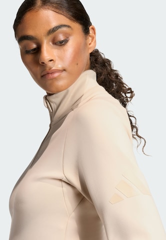Veste de survêtement 'Soft Lux' ADIDAS SPORTSWEAR en beige