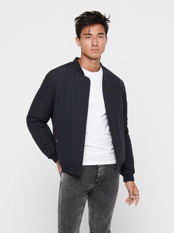 Only & Sons Regular Fit Jacke 'Jack' in Blau: predná strana