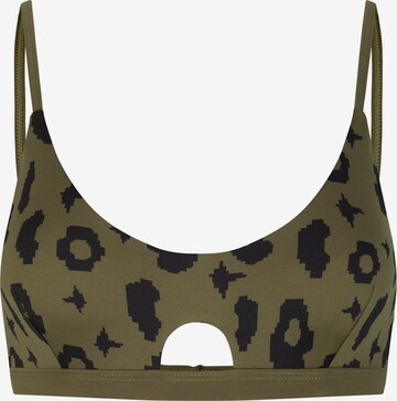 Boochen Bikini Top 'Diani' in Green: front