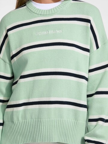 GUESS JEANS Pullover in Grün