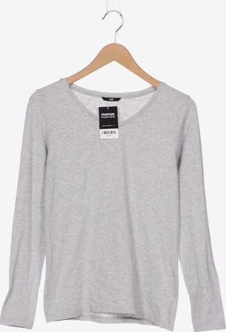 H&M Langarmshirt S in Grau: predná strana