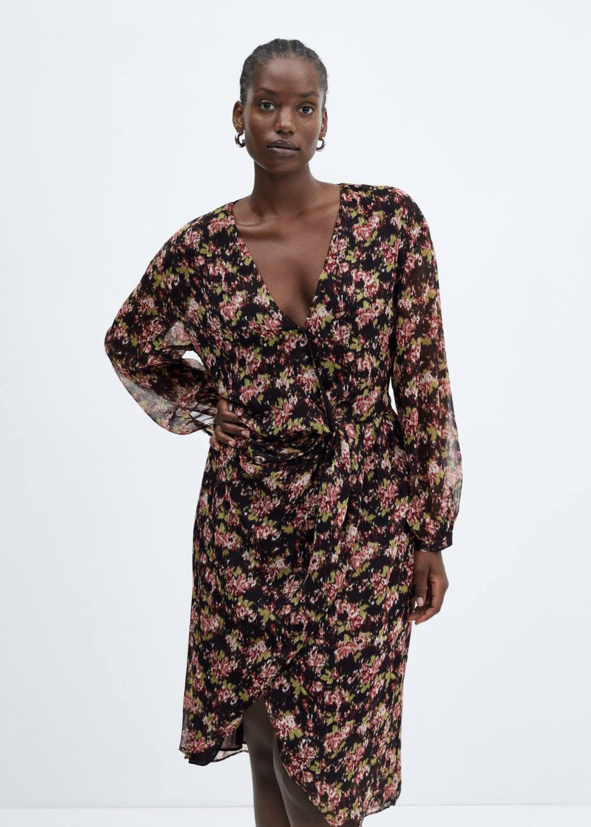 Mango hotsell dresses midi