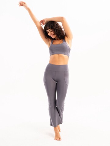 Justever Bustier Sport-BH in Grau