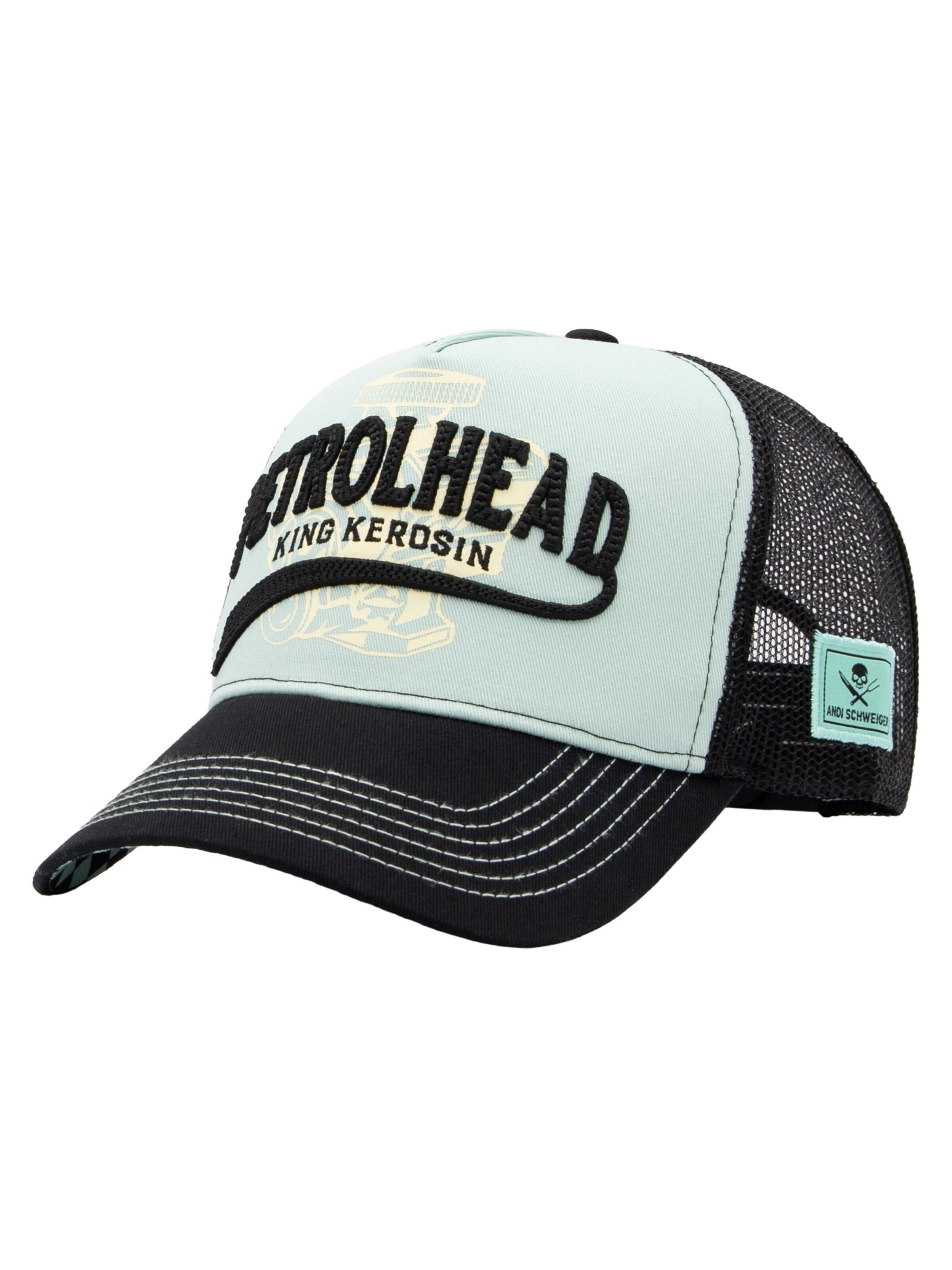 King Kerosin Cap 'Petrolhead' in Blue: front