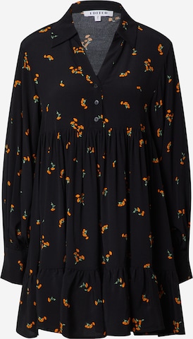 Robe-chemise 'Camella' EDITED en noir : devant