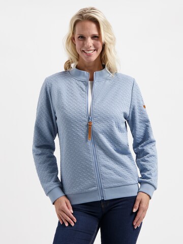 Veste de survêtement 'Flora' MGO en bleu : devant
