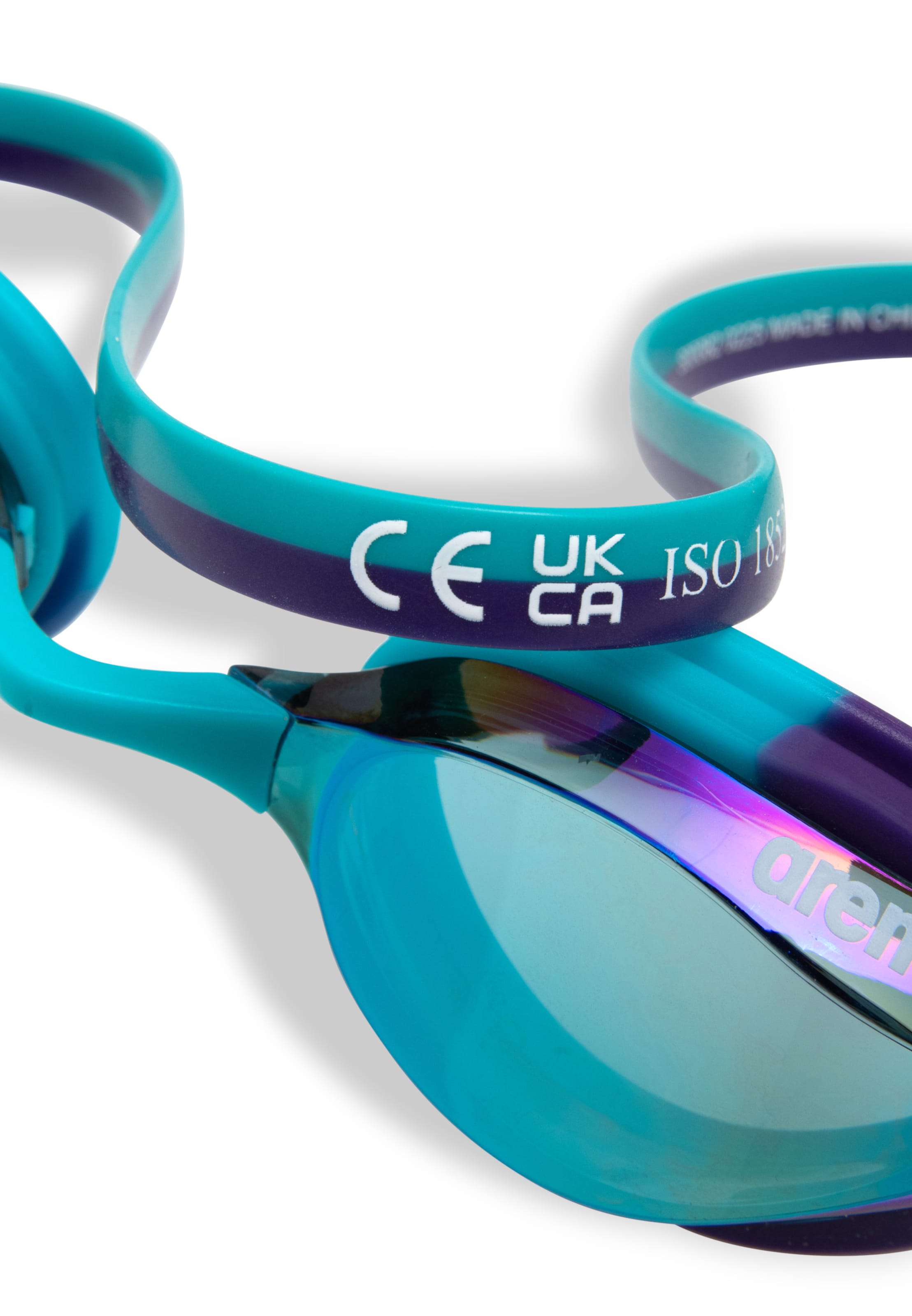 Lunettes 'Python Mirror' ARENA en bleu
