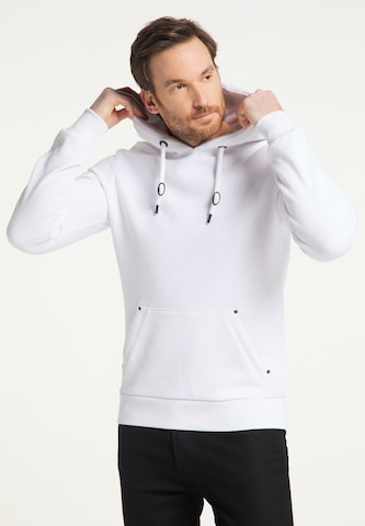 DreiMaster Maritim Sweatshirt in White: front