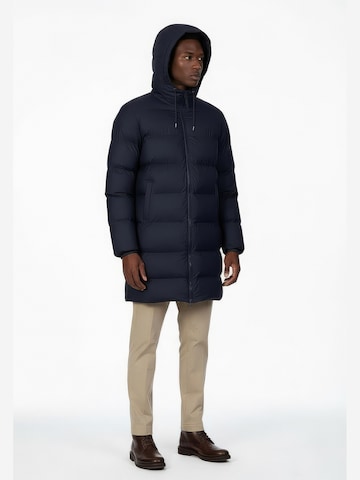 Manteau d’hiver 'Alta Longer W3T3' RAINS en bleu