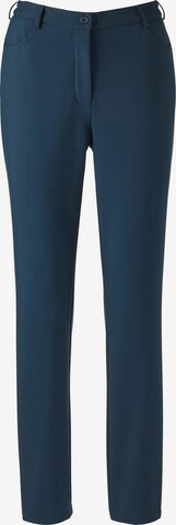 Goldner Athletic Pants 'Carla' in Blue: front