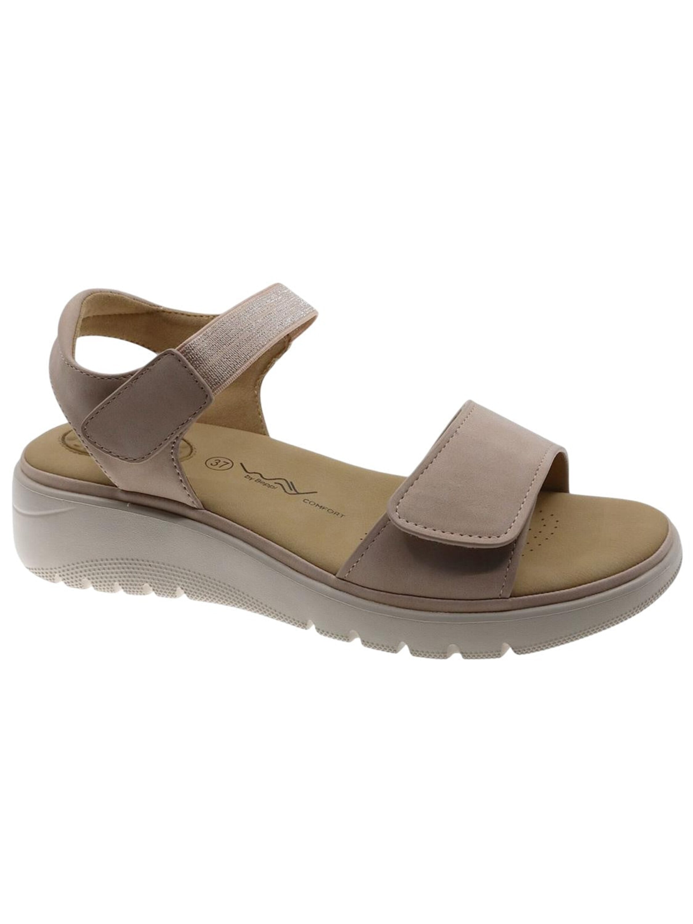 Beppi Sandals 'Casual Sandal' in Pink: front
