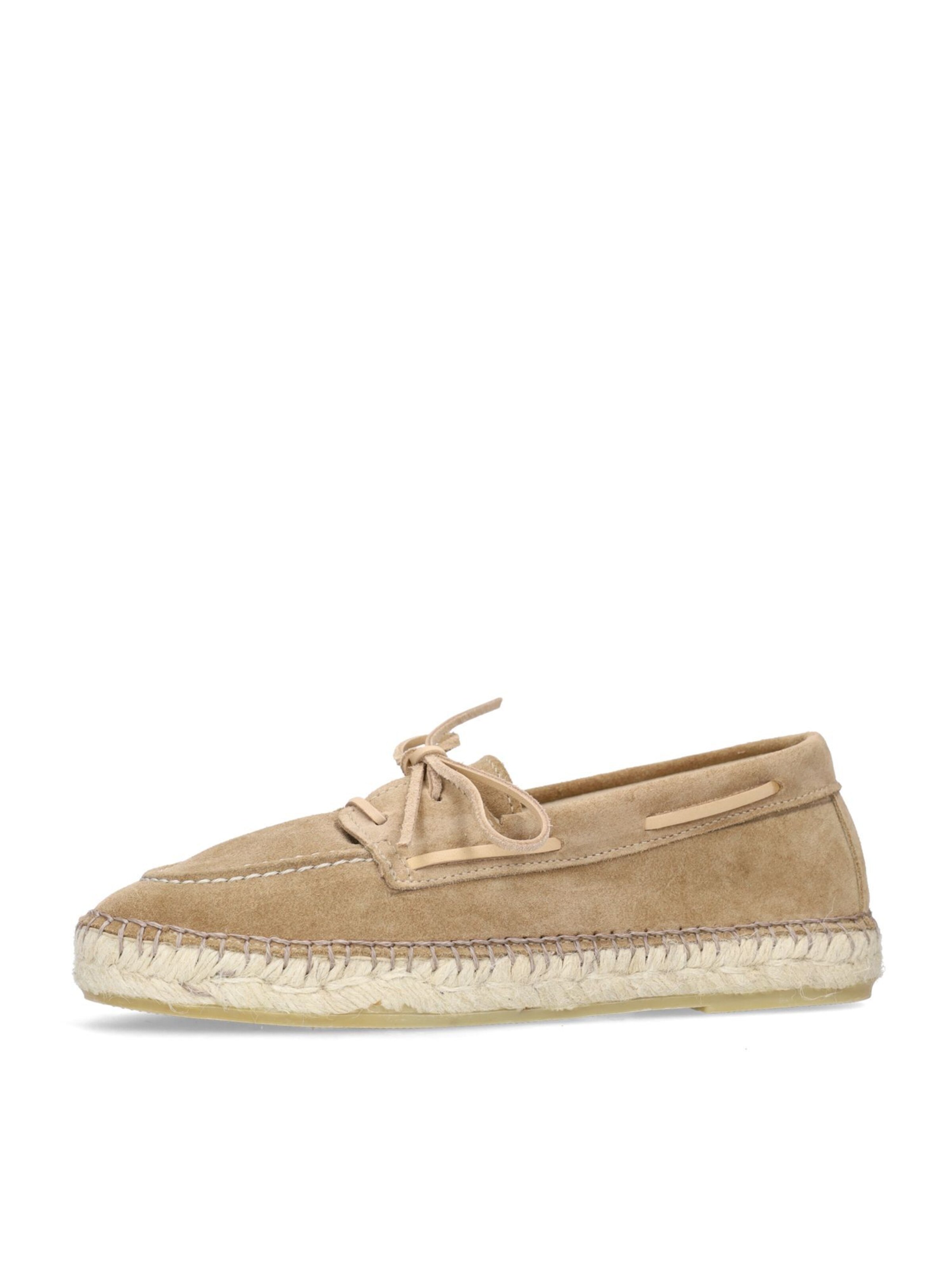 MANFIELD Moccasins in Brown: front