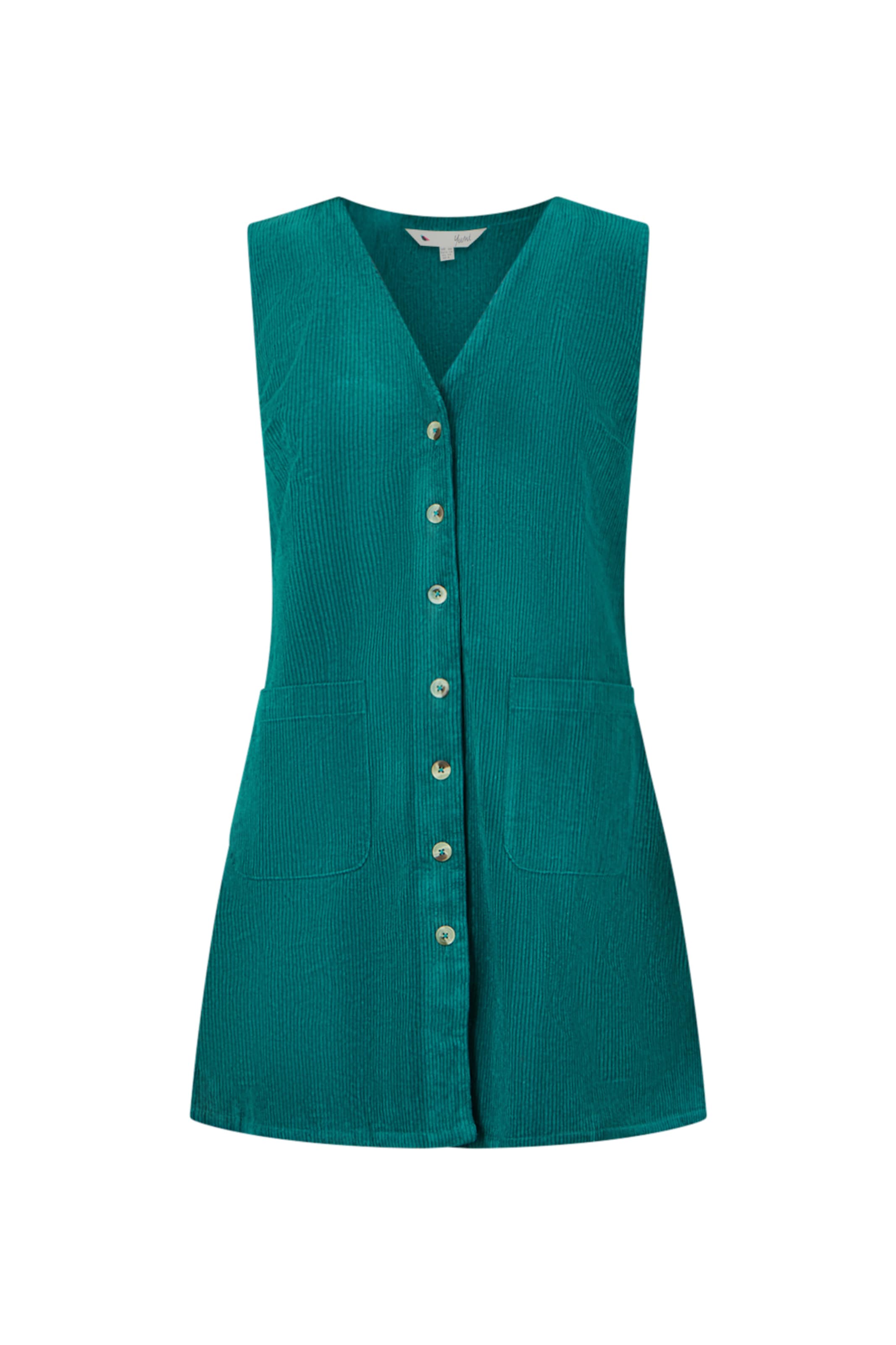 Yumi Kleid in Blau: Vorderseite