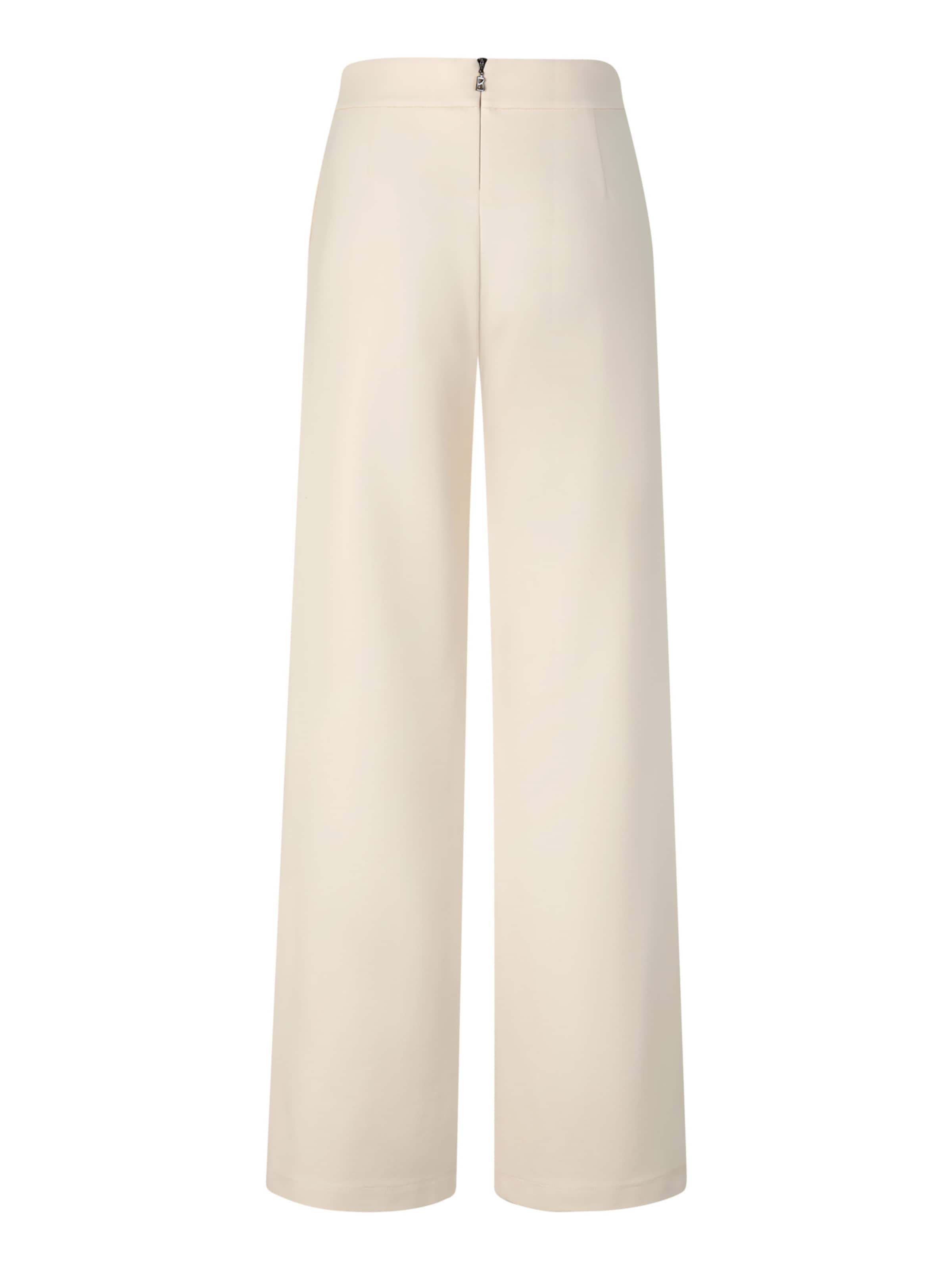 BOGNER Wide Leg Hose 'Lana' in Beige