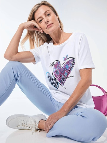 T-shirt Goldner en blanc