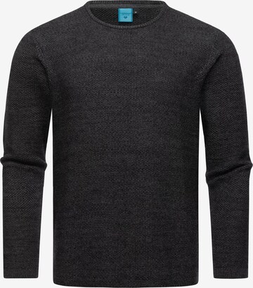 Ragwear Sweater 'Knitson' in Black: front