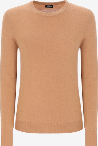 Distretto12 Sweater 'Geppi' in Beige: front