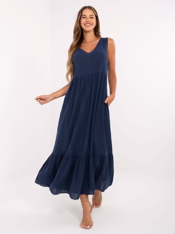 Madnezz House Kleid in Blau: Vorderseite