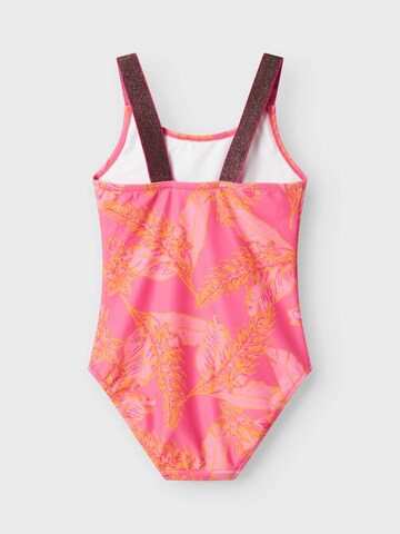NAME IT Badeanzug 'ZERIA' in Pink
